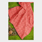 Orange Foil Print Rayon Viscose Fabric Trade UNO