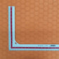 Orange Solid Jacquard Cotton Fabric, 48 Inches Plain Weave, TU-1967