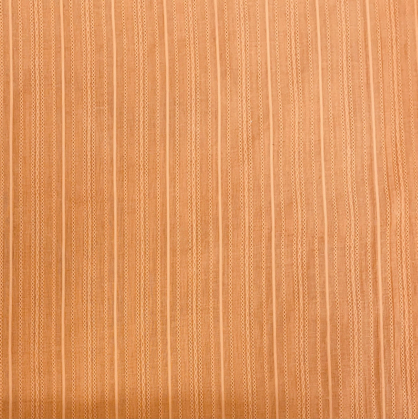 Orange Solid Jacquard Cotton Fabric, Plain Weave 48 Inches, TU-2007