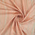 Orange Stripe With Lurex Print Cotton Slub Fabric Trade UNO