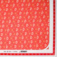 Orange Traditional Print Rayon Fabric Trade UNO