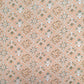 Orange Traditional With Foil Print Rayon Fabric Trade UNO