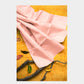 Peach Solid Crepe Fabric Trade UNO