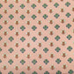 Pink Floral With Foil Print Rayon Fabric Trade UNO