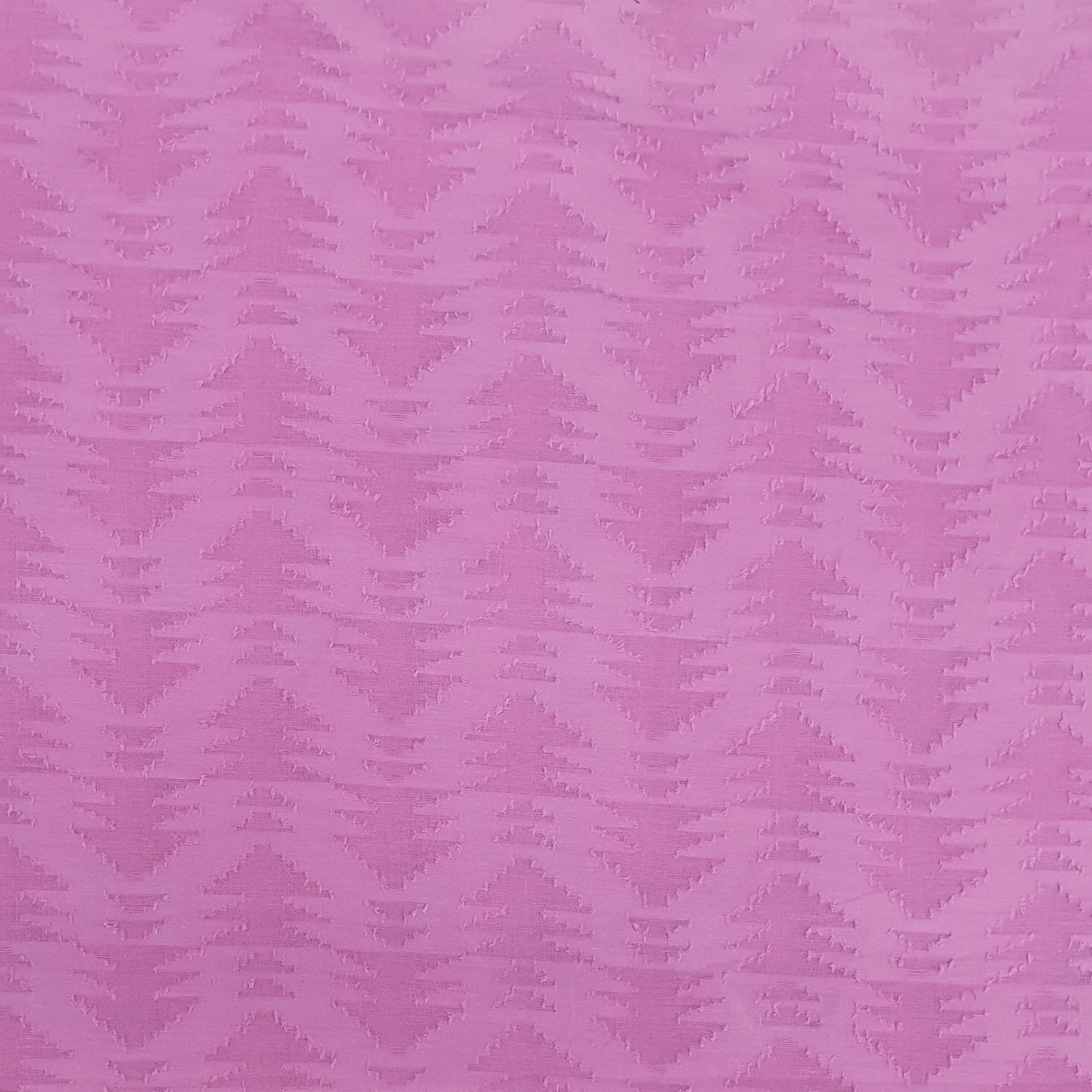 Pink Solid Jacquard Cotton Fabric Trade UNO
