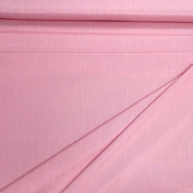Pink Solid Fusion Cotton Fabric - TradeUNO