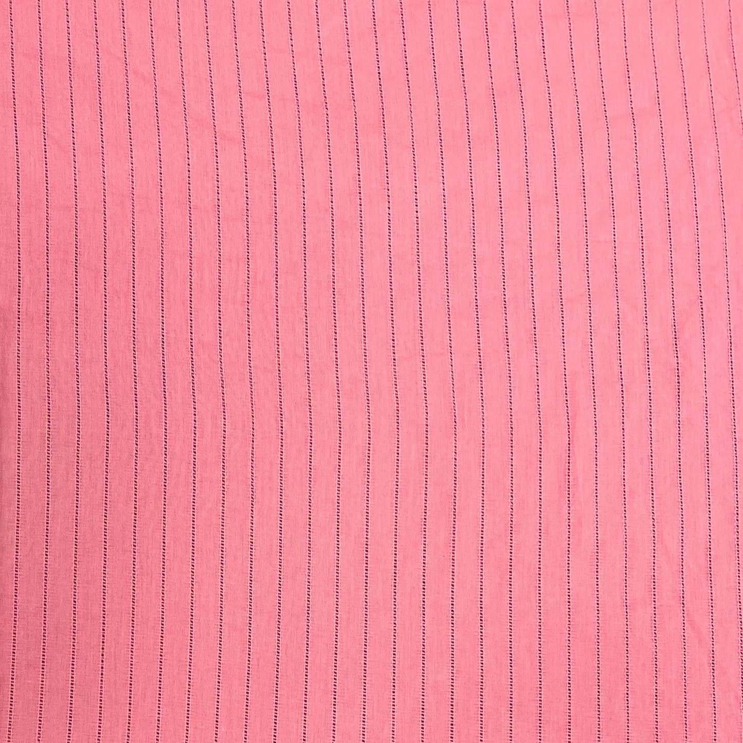 Pink Solid Jacquard Cotton Fabric Trade UNO