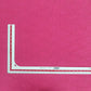 Magenta Pink Solid Jacquard Cotton Fabric Plain Weave 48 Inches TU-1989