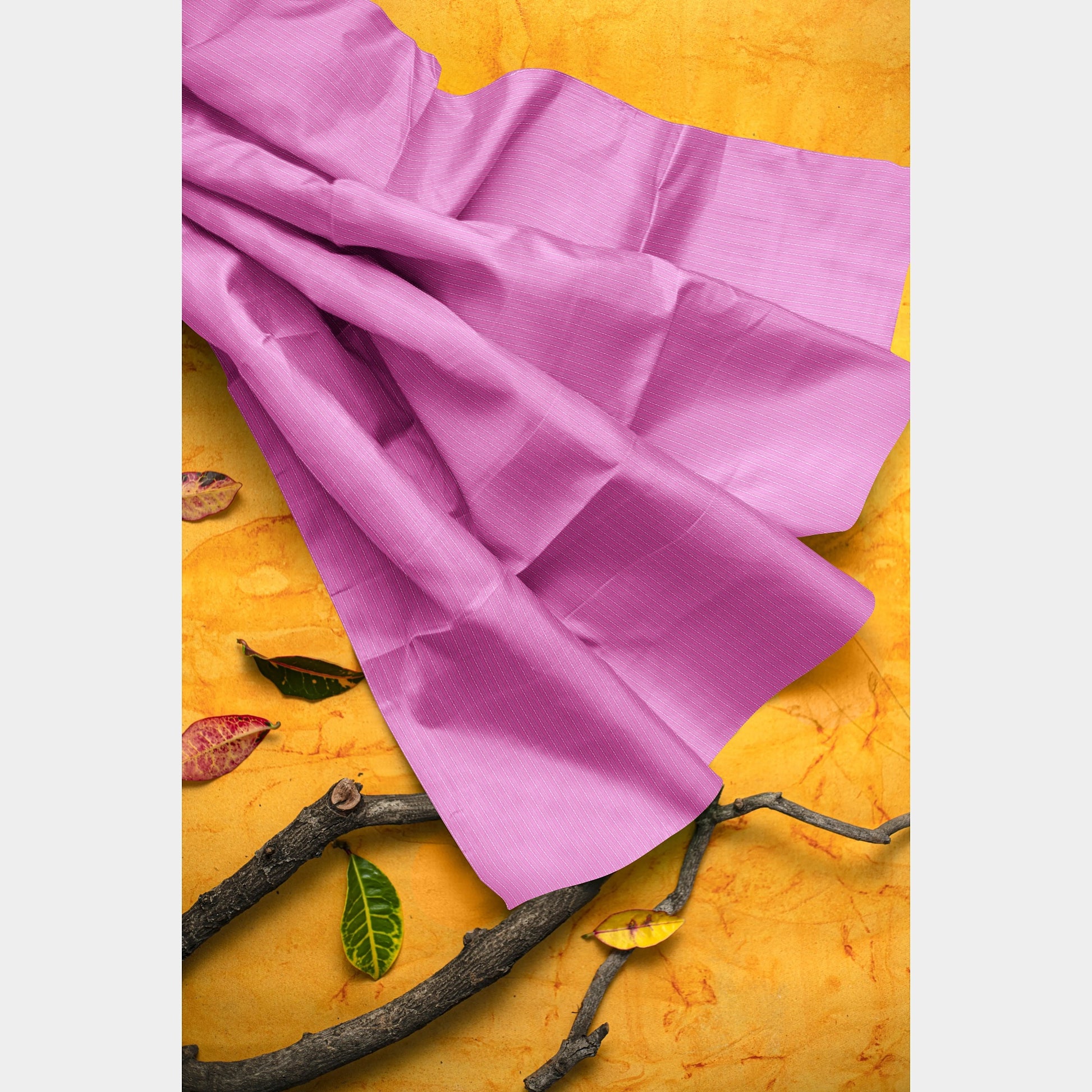 Pink Solid Jacquard Cotton Fabric Trade UNO