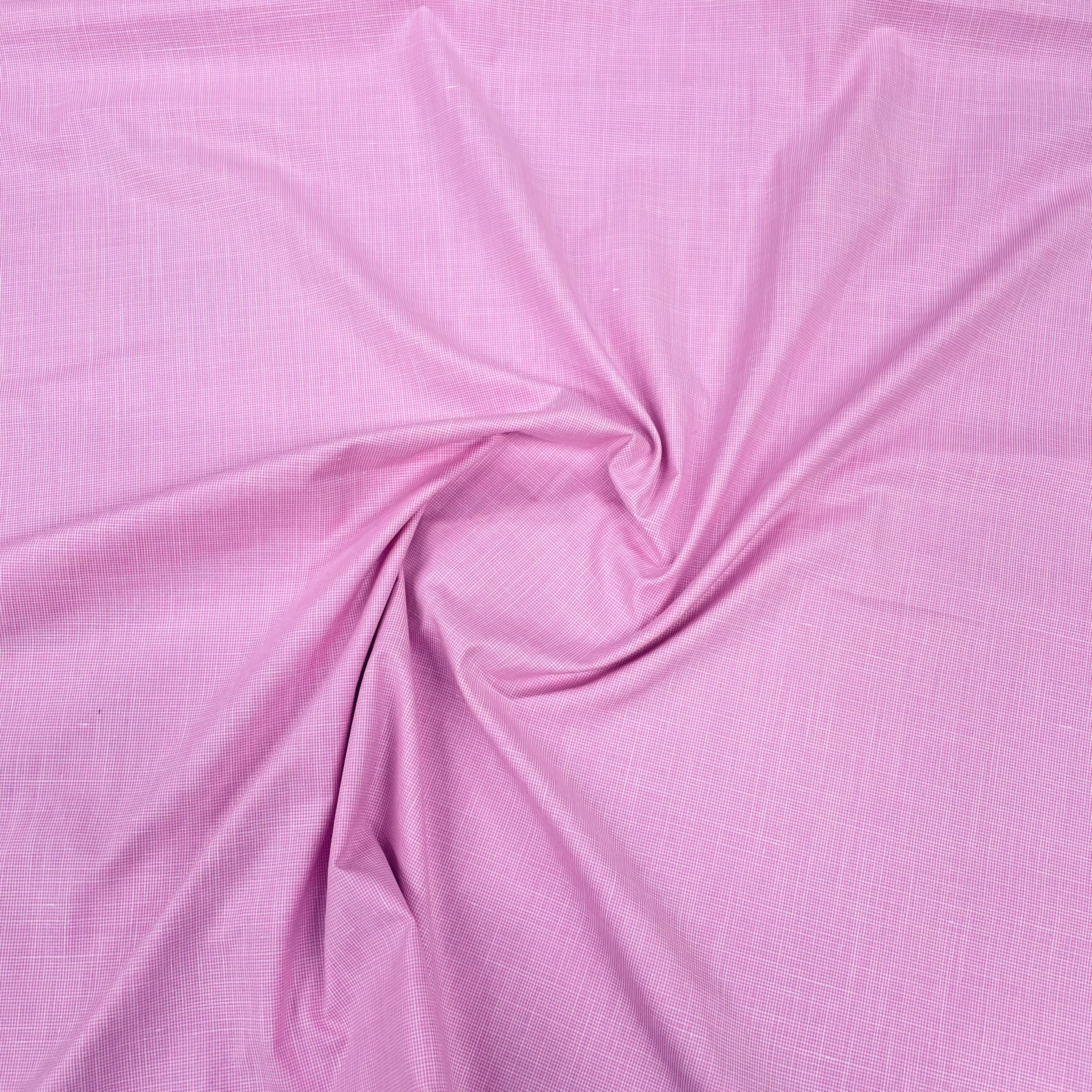 Pink Solid Nectar Cotton Fabric - TradeUNO