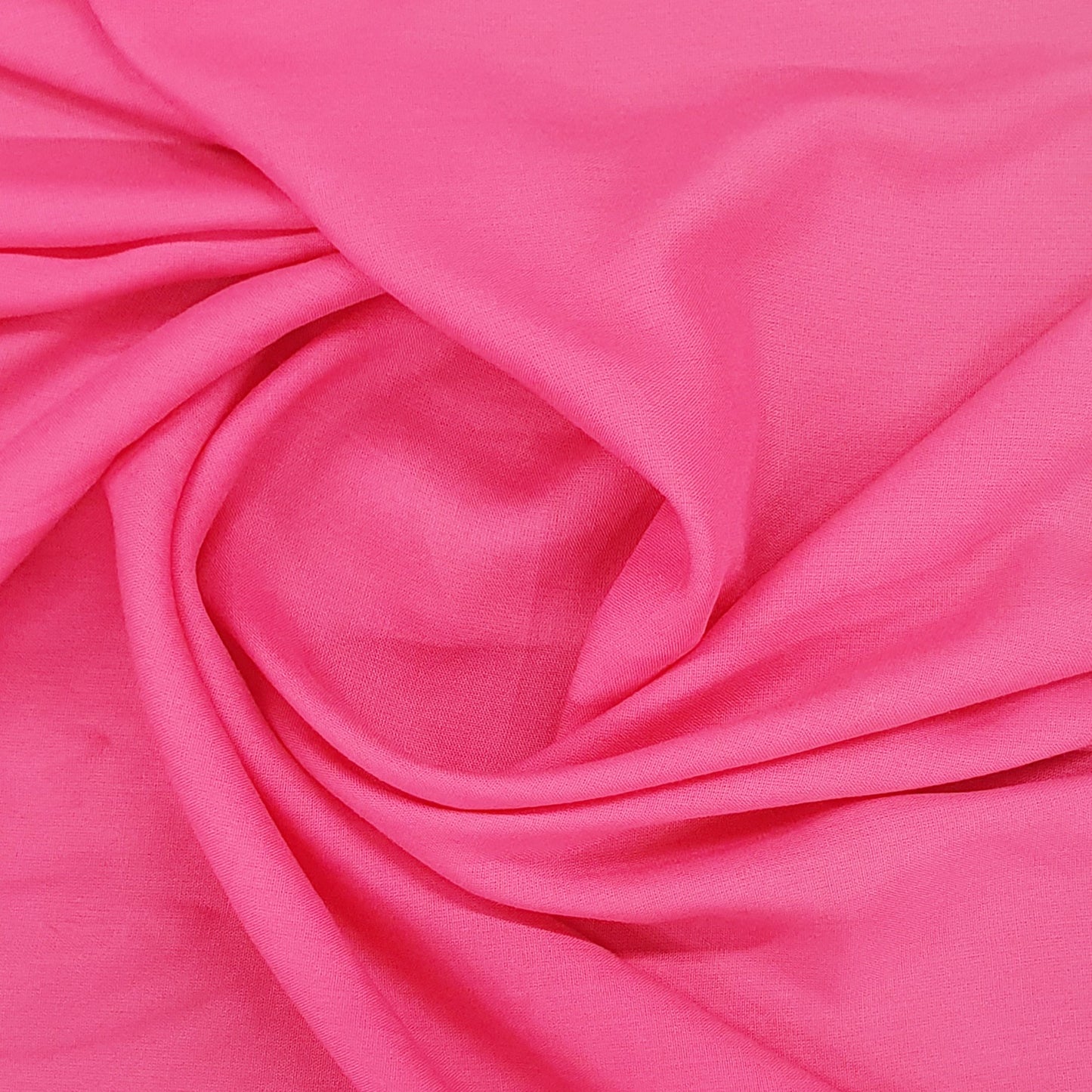 Pink Solid Rayon Fabric Plain Weave 44 Inches
