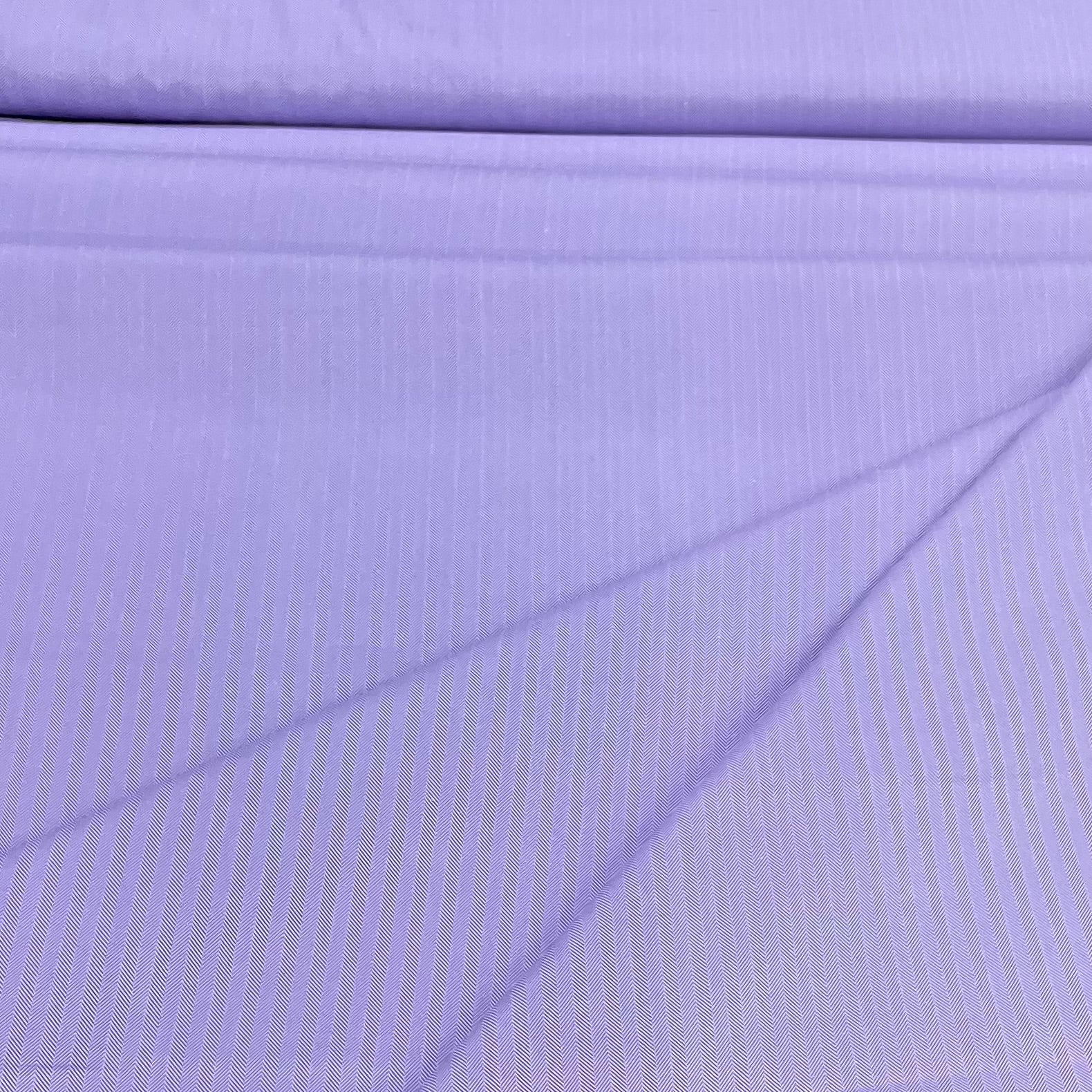 Purple Self Stripes Cartier Cotton Fabric - TradeUNO