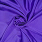 Purple Solid Satin Fabric Trade UNO