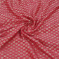 White Jaccquard Viscose Chanderi Dyable Fabric - TradeUNO