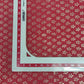 White Jaccquard Viscose Chanderi Dyable Fabric - TradeUNO