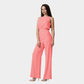 Rose Pink Color Georgette Fabric Trade UNO