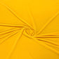 Saffron Solid Poly Velvet Fabric Trade UNO