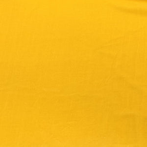 Saffron Solid Poly Velvet Fabric Trade UNO