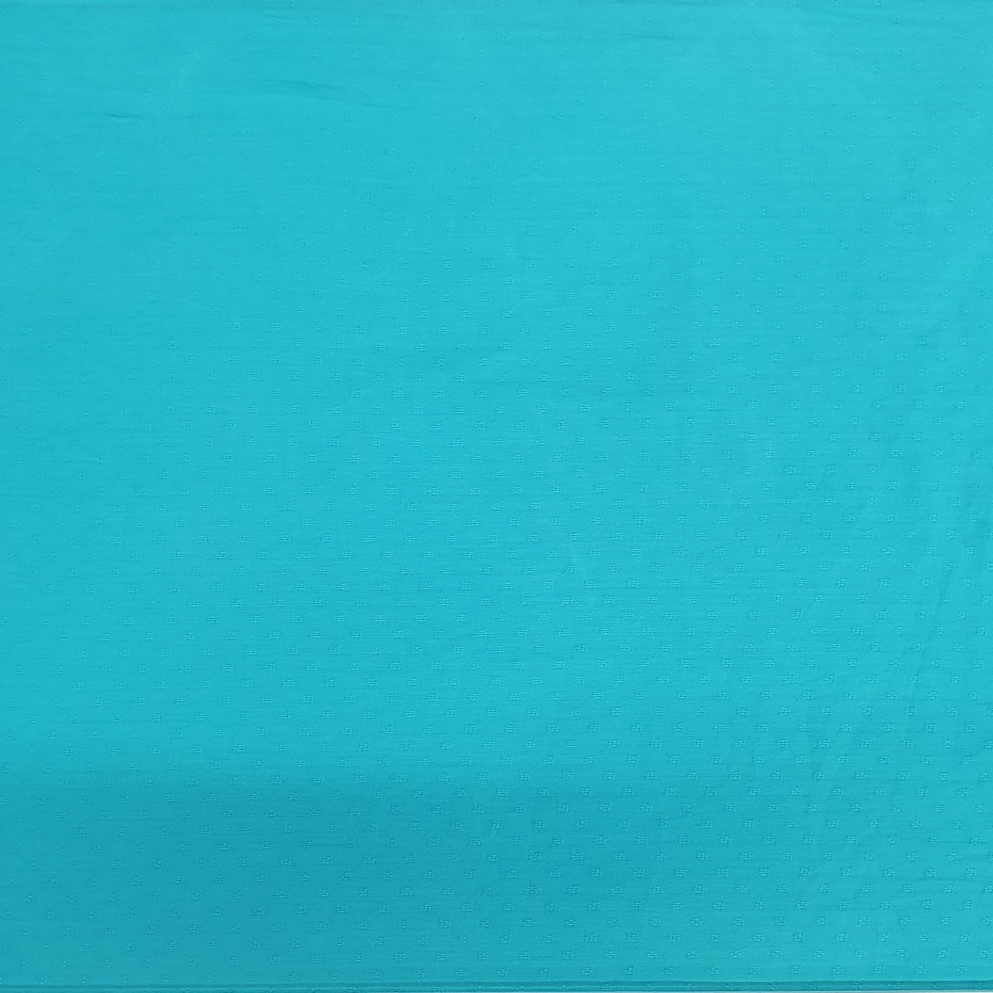 Sky Blue Jacquard Cotton Fabric Trade UNO