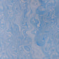Sky Blue Marble Print Satin Fabric TU 5906 - TradeUNO