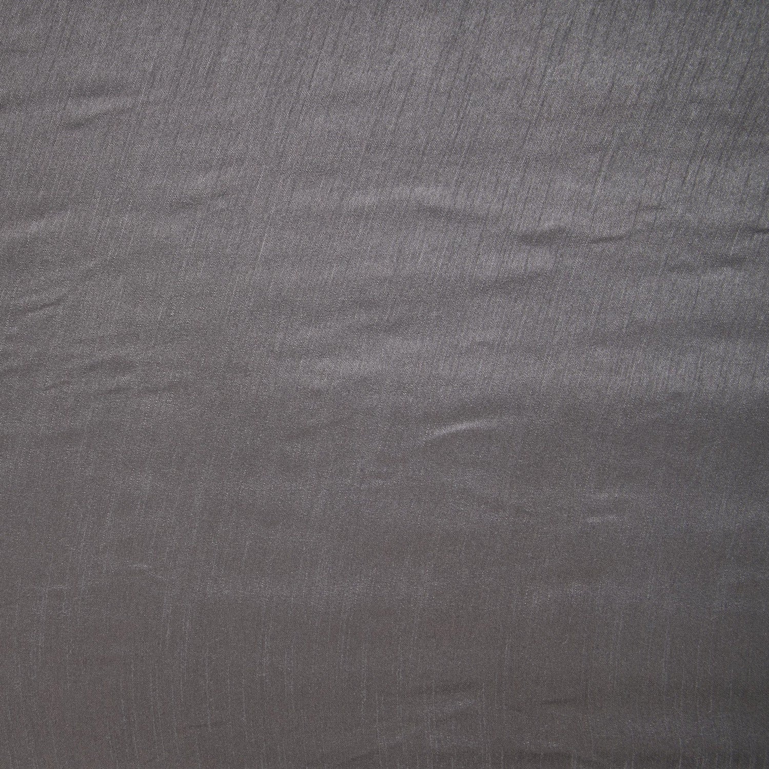 Dark Grey Solid Dupion Silk Fabric Trade UNO