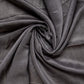 Dark Grey Solid Dupion Silk Fabric Trade UNO