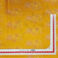 Mustard Yellow HandBlock Print Cotton Fabric Trade UNO