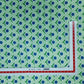 Buy Green Floral Hand Block Print Cotton Fabric Online