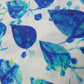 White & Blue Digital Print Modal Fabric Trade UNO