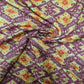 Purple Traditional Ikat Print Spun Fabric Trade UNO
