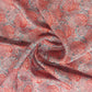 Orange Digital Print Cotton Silk Fabric Trade UNO