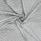 Grey Geometrical Print Spun Fabric Trade UNO