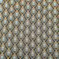 Black & Brown Traditional Ikkat Print Brocade Fabric trade-uno