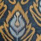 Black & Brown Traditional Ikkat Print Brocade Fabric trade-uno