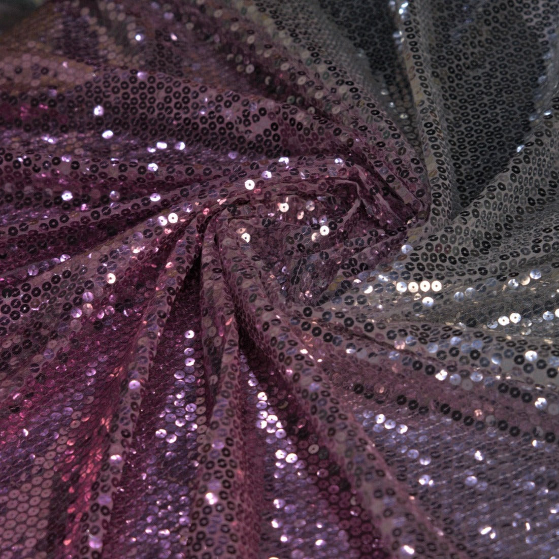 Pink & Silver Sequence Net Fabric Trade UNO