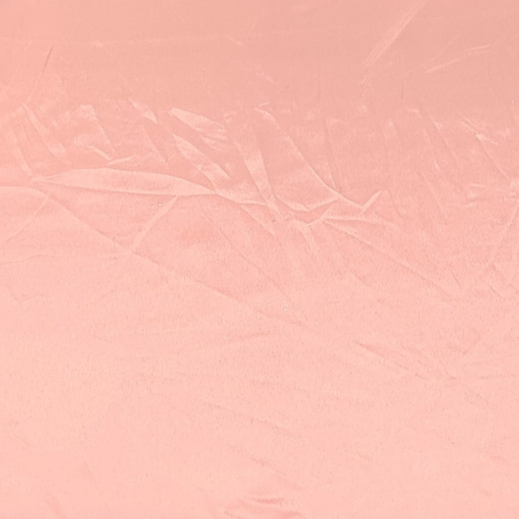 Peach Solid Crepe Fabric Trade UNO