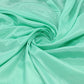 Sea Green Solid Crape Fabric Trade Uno