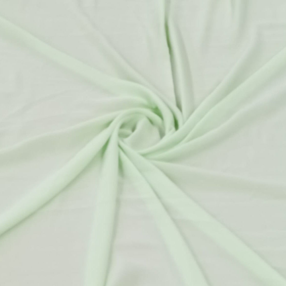 Light Green Solid Georgette Fabric Trade UNO
