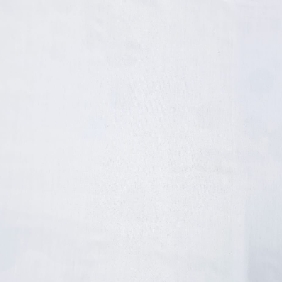 White Solid Crepe Dyeable Fabric - TradeUNO
