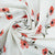 White Floral Print Georgette Fabric Trade UNO