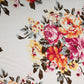 Buy White Colorful Floral Print Rayon Fabric Online