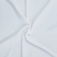 White Solid Crape Fabric