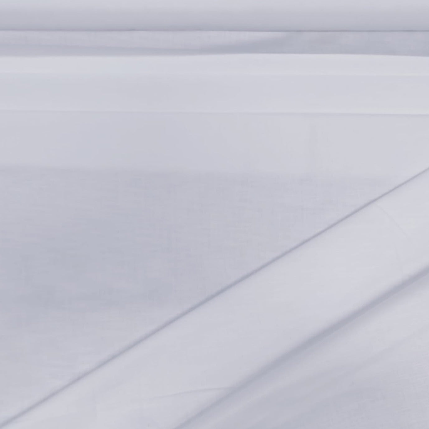 White Solid Fero Linen Fabric - TradeUNO