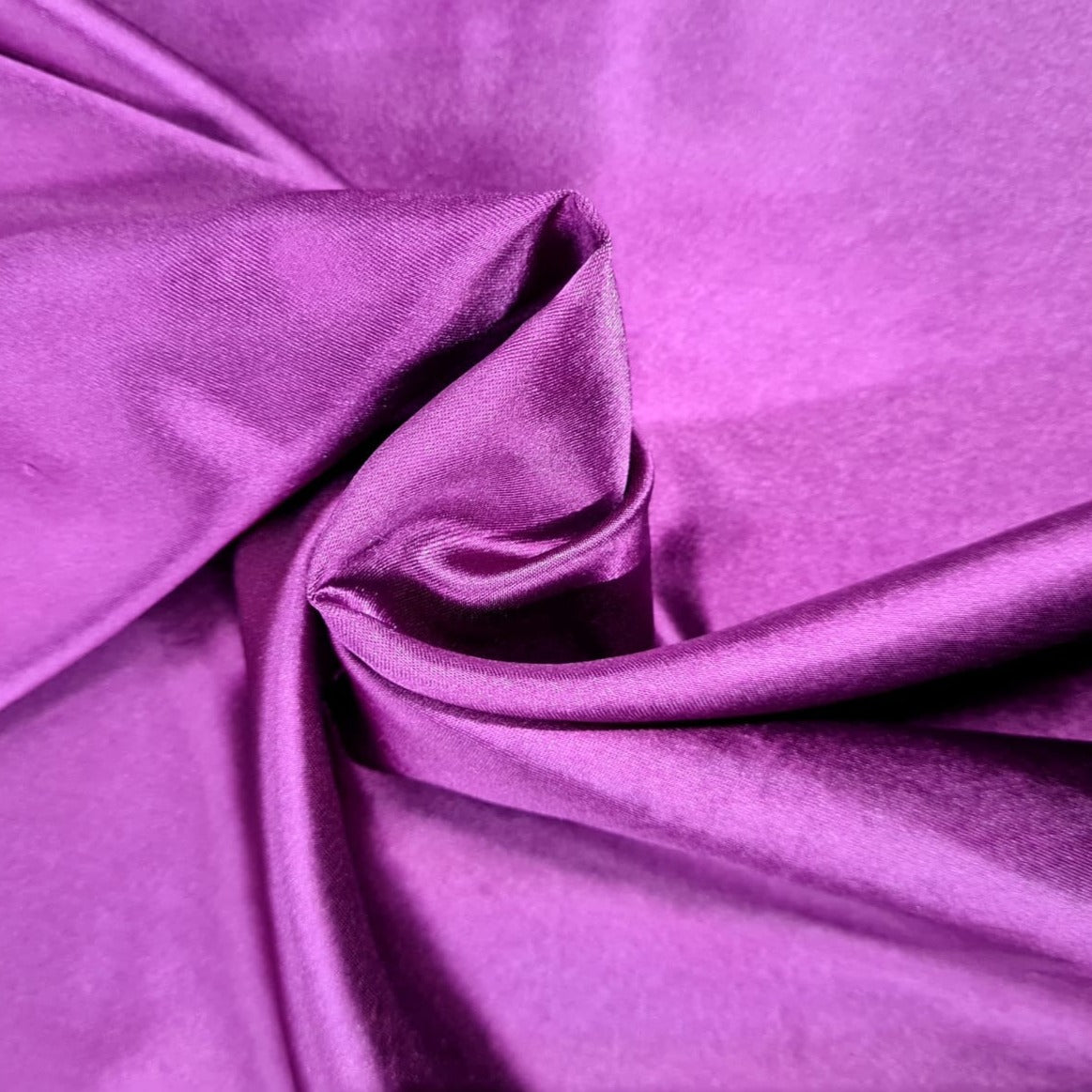 Wine Solid Satin Fabric Trade UNO
