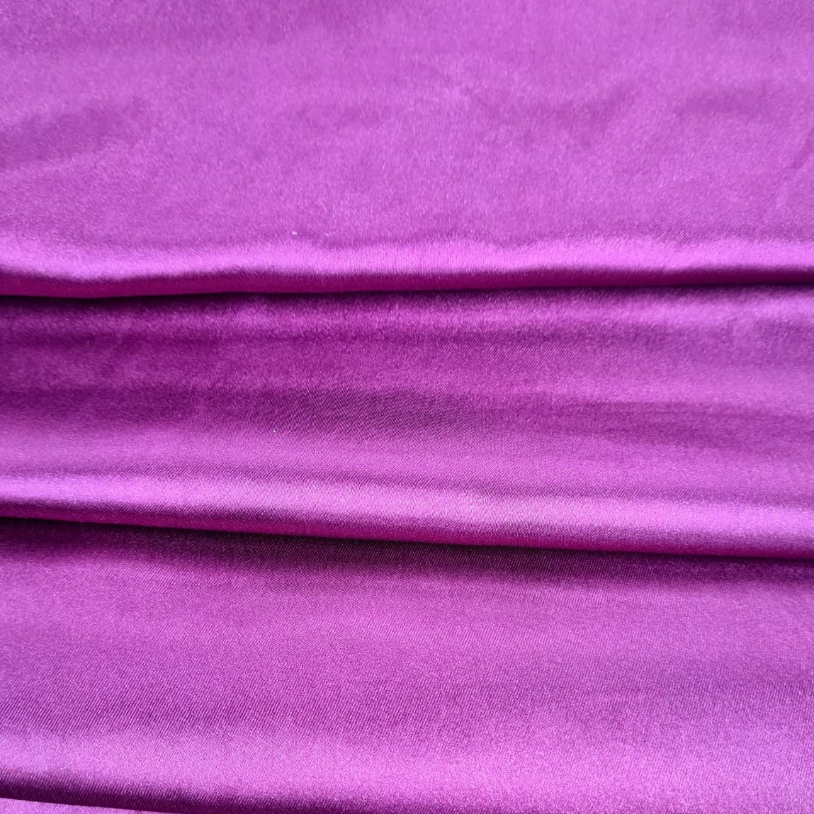 Wine Solid Satin Fabric Trade UNO