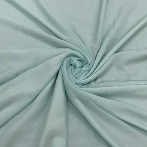 Sky Blue Solid Georgette Fabric - TradeUNO