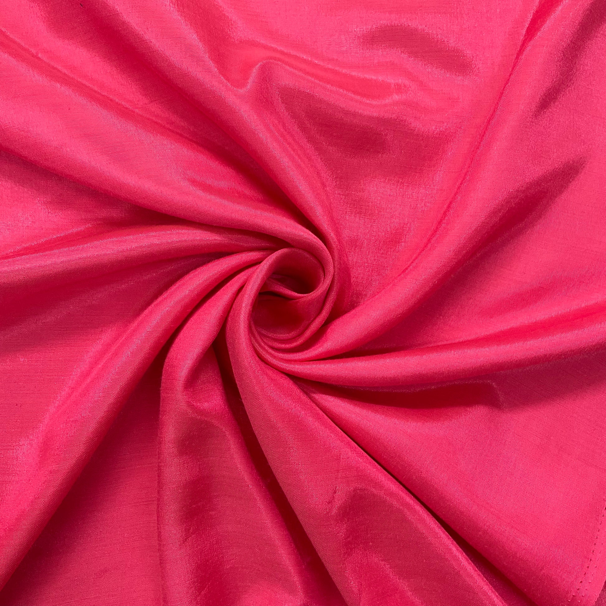 Rose Pink Solid Santoon Fabric - TradeUNO