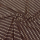 Wine Check Embroidery Sequence Georgette Fabric - TradeUNO