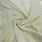Golden Lurex Georgette Jacquard Fabric