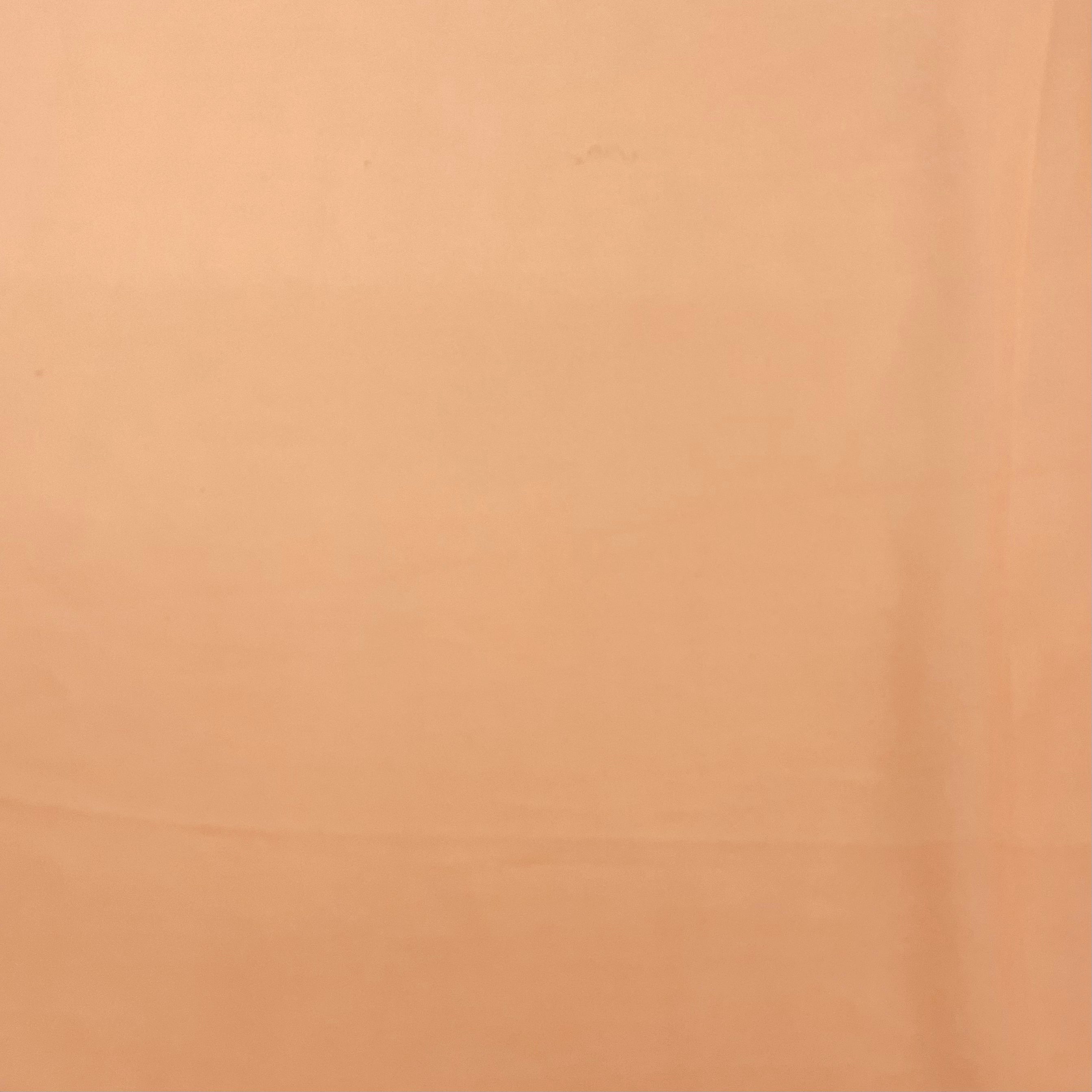 Peach Solid Georgette Fabric - TradeUNO